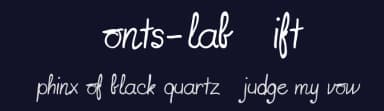 Fonts-lab Gift by Fontscafe.com — Script Handwritten Font — thumbnail 2