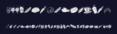Foodies Dingbats I by Edy Wiyono — Dingbats Font — thumbnail 2