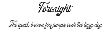 Foresight by Letterhend Studio — Script Handwritten Font — thumbnail 1