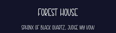 Forest House by Andi Moz — Script Handwritten Font — thumbnail 2