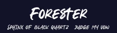 Forester by Creatype Studio — Script Handwritten Font — thumbnail 2