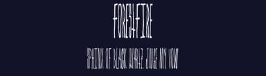 ForestFire by Cud Eastbound — Script Handwritten Font — thumbnail 2