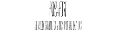 ForestFire by Cud Eastbound — Script Handwritten Font — thumbnail 1