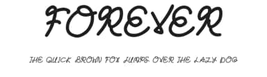 Forever by Hawtpixel — Script Handwritten Font — thumbnail 1