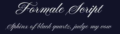 Formale Script by Måns Grebäck — Script Handwritten Font — thumbnail 2