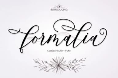 Formalia Font by JhoelDesign — Script Handwritten Font — thumbnail 1