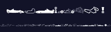 Formula 1 by Woodcutter — Dingbats Font — thumbnail 2