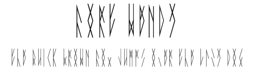 Fort Wendy by Viktor Hammarberg — Dingbats Font