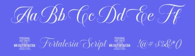 Fortalesia Script by Måns Grebäck — Script Handwritten Font — thumbnail 3