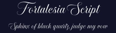 Fortalesia Script by Måns Grebäck — Script Handwritten Font — thumbnail 2