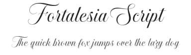 Fortalesia Script by Måns Grebäck — Script Handwritten Font — thumbnail 1