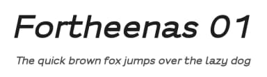 Fortheenas 01 by 7NTypes — Sans Serif Font — thumbnail 1