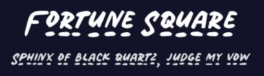 Fortune Square by Letterhend Studio — Script Handwritten Font — thumbnail 2