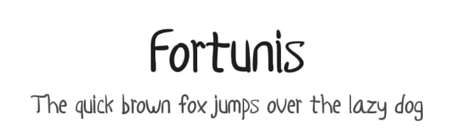 Fortunis by Annisa Afni — Script Handwritten Font