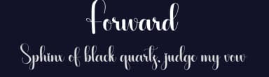 Forward by Scratchones — Script Handwritten Font — thumbnail 2