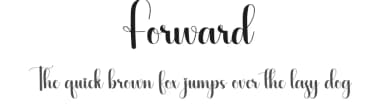 Forward by Scratchones — Script Handwritten Font — thumbnail 1
