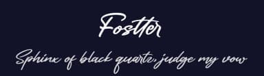 Fostter by Abas Creative — Script Handwritten Font — thumbnail 2