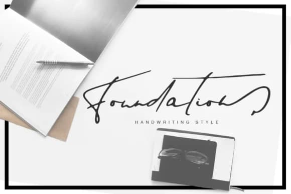 Foundation Font by BennyDesigns — Script Handwritten Font