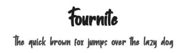 Fournite by Skiiller Studio — Script Handwritten Font — thumbnail 1