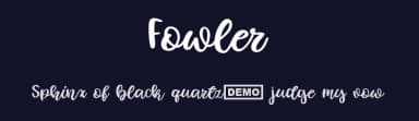 Fowler by Mr. Typeman — Script Handwritten Font — thumbnail 2