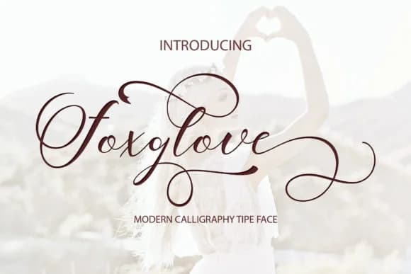 Foxglove Script Font by Arie Design — Script Handwritten Font