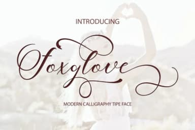 Foxglove Script Font by Arie Design — Script Handwritten Font — thumbnail 1