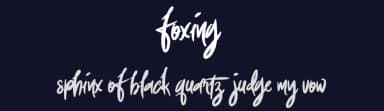 Foxing by The Branded Quotes — Script Handwritten Font — thumbnail 2