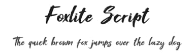Foxlite Script by Khurasan — Script Handwritten Font — thumbnail 1