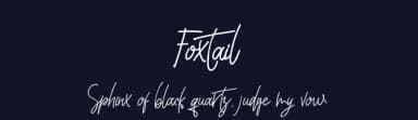 Foxtail by Typotopia Studio — Script Handwritten Font — thumbnail 2