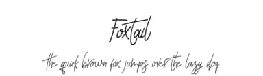 Foxtail by Typotopia Studio — Script Handwritten Font — thumbnail 1