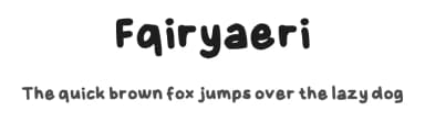 Fqiryaeri by K — Script Handwritten Font — thumbnail 1
