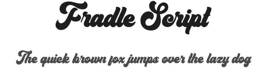 Fradle Script by Namara Creative — Script Handwritten Font