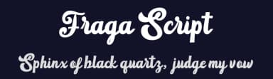 Fraga Script by Typehill Studio — Script Handwritten Font — thumbnail 2