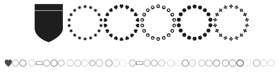 Frames by elharrak — Dingbats Font