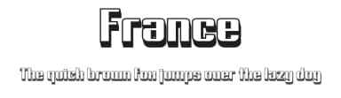 France by Vladimir Nikolic — Sans Serif Font — thumbnail 1