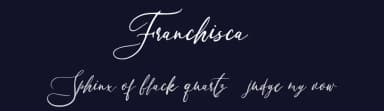 Franchisca by Creatype Studio — Script Handwritten Font — thumbnail 2