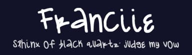Franciie by Katlyn Todd — Script Handwritten Font — thumbnail 2