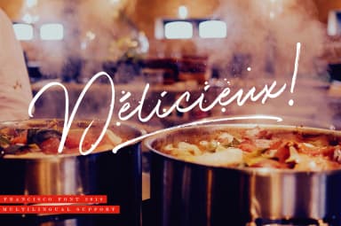 Francisco Font by Ryn Pojas — Script Handwritten Font — thumbnail 3