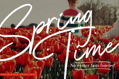 Francisco Font by Ryn Pojas — Script Handwritten Font — thumbnail 5