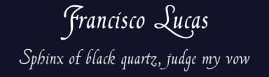 Francisco Lucas by Pia Frauss — Script Handwritten Font — thumbnail 2