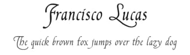Francisco Lucas by Pia Frauss — Script Handwritten Font — thumbnail 1