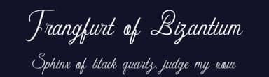 Frangfurt of Bizantium by Breh Creative — Script Handwritten Font — thumbnail 2