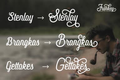 Frankey Font by Aqr Typeface — Script Handwritten Font — thumbnail 7