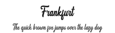 Frankfurt by Suby Studio — Script Handwritten Font — thumbnail 1