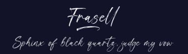 Frasell by Ef Studio — Script Handwritten Font — thumbnail 2