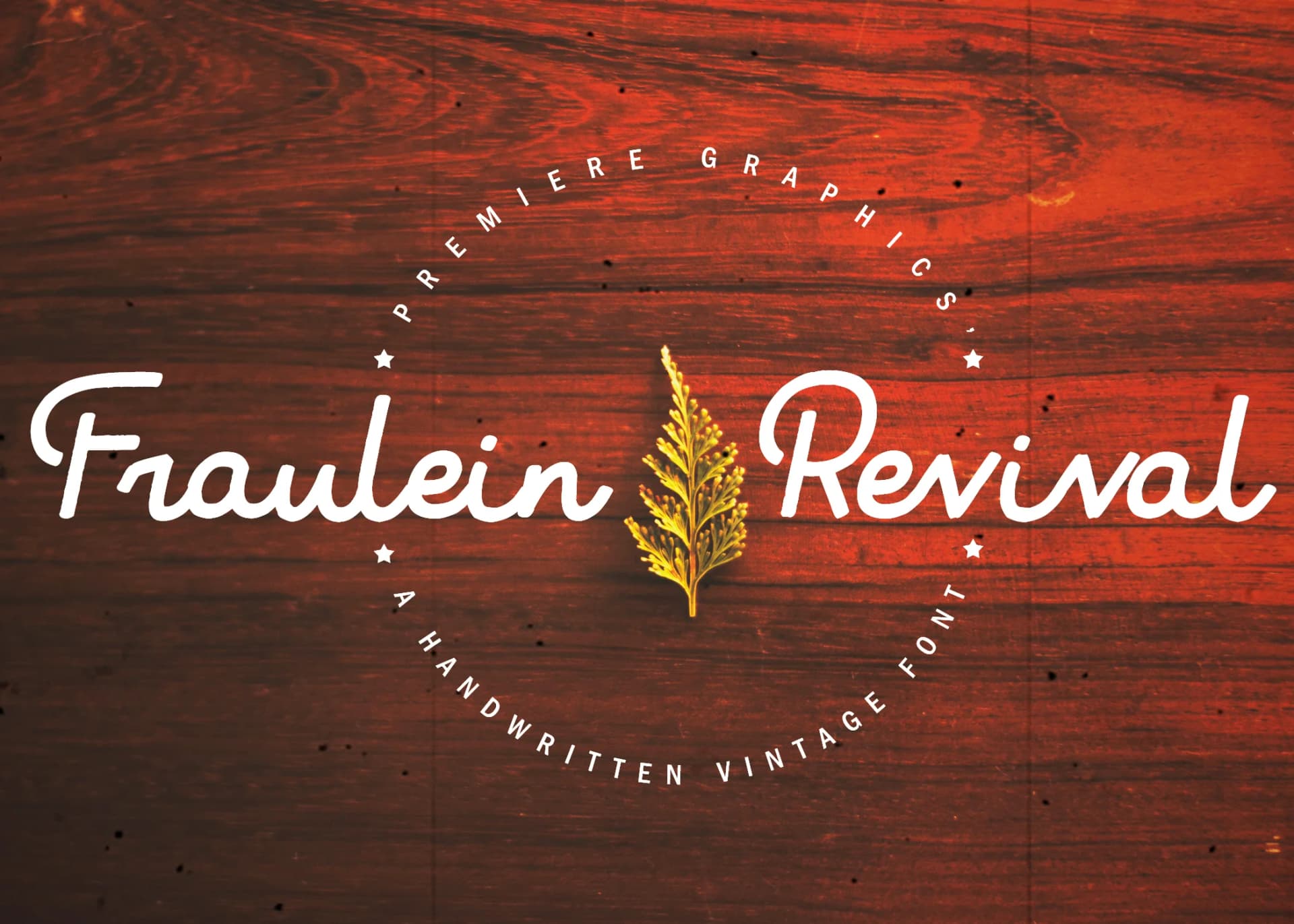 Fraulein Revival Font by Ryn Pojas — Script Handwritten Font