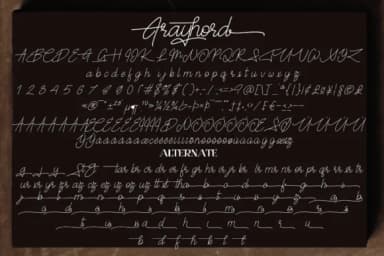 Frayhord Font by Fallengraphic — Script Handwritten Font — thumbnail 9