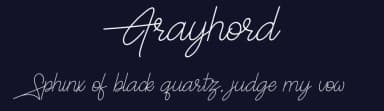 Frayhord by FallenGraphic Studio — Script Handwritten Font — thumbnail 2