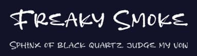 Freaky Smoke by Letterena Studios — Script Handwritten Font — thumbnail 2