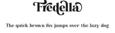 Fredella by Nirmala Creative — Serif Font — thumbnail 1